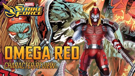 omega red marvel strike force.